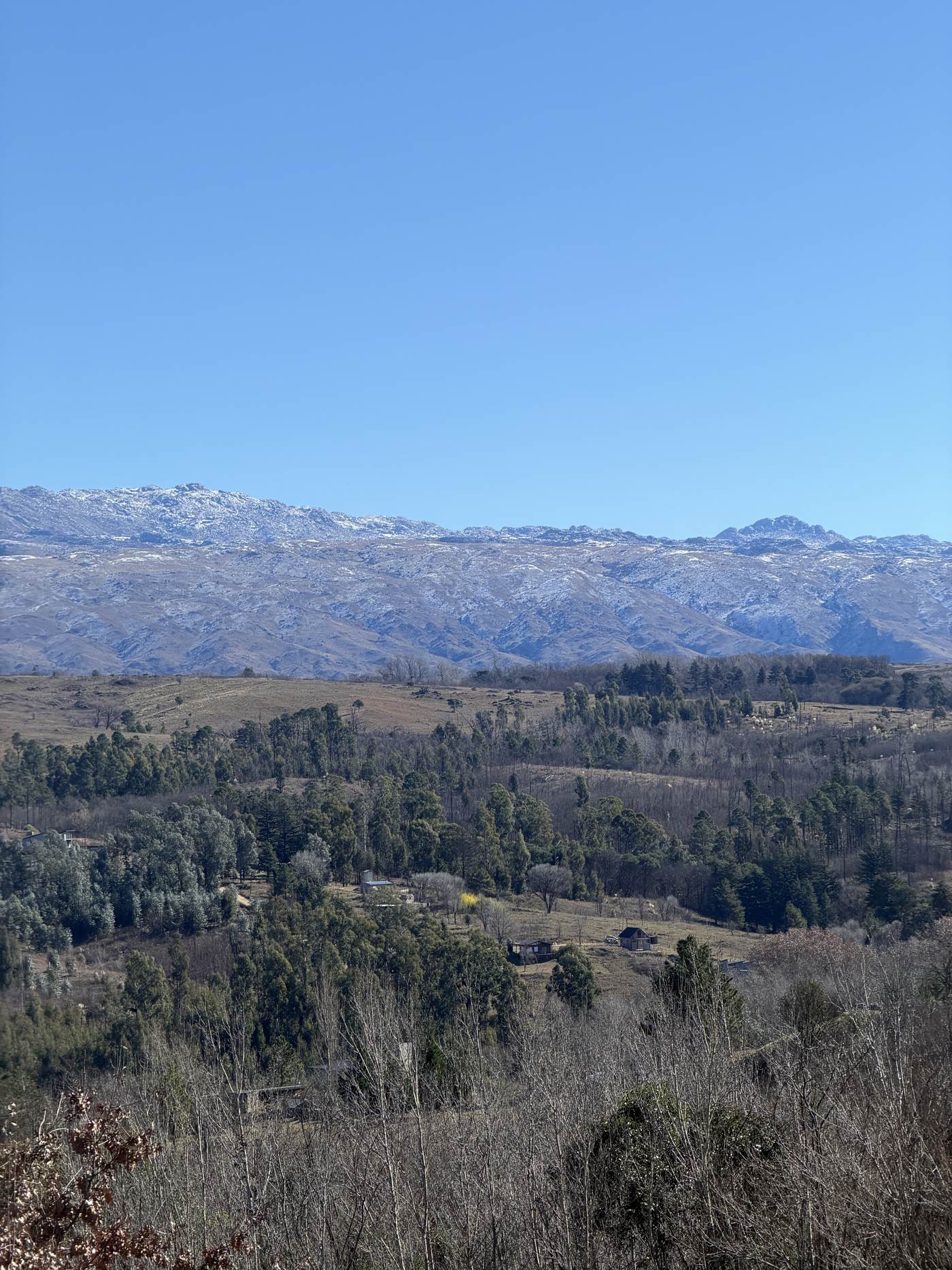 Sierra nevada de Villa Yacanto